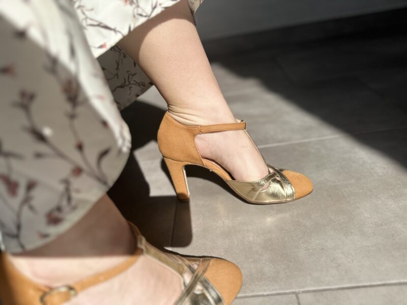 Décolleté Jayne Cuoio Metallic Mekong LaBelle - immagine 3