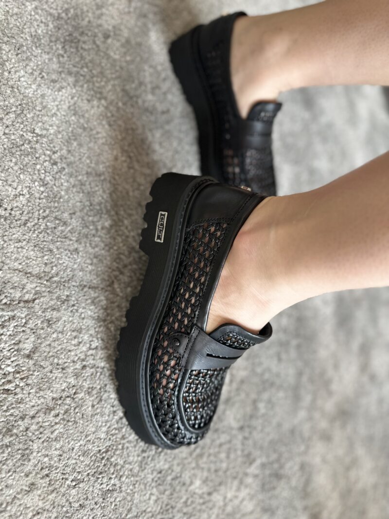 Mocassino Nero Slash CULT - immagine 2