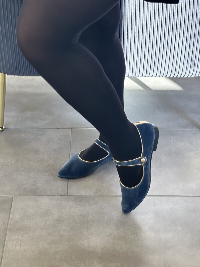 Mary Jane Blu Petrolio - immagine 4