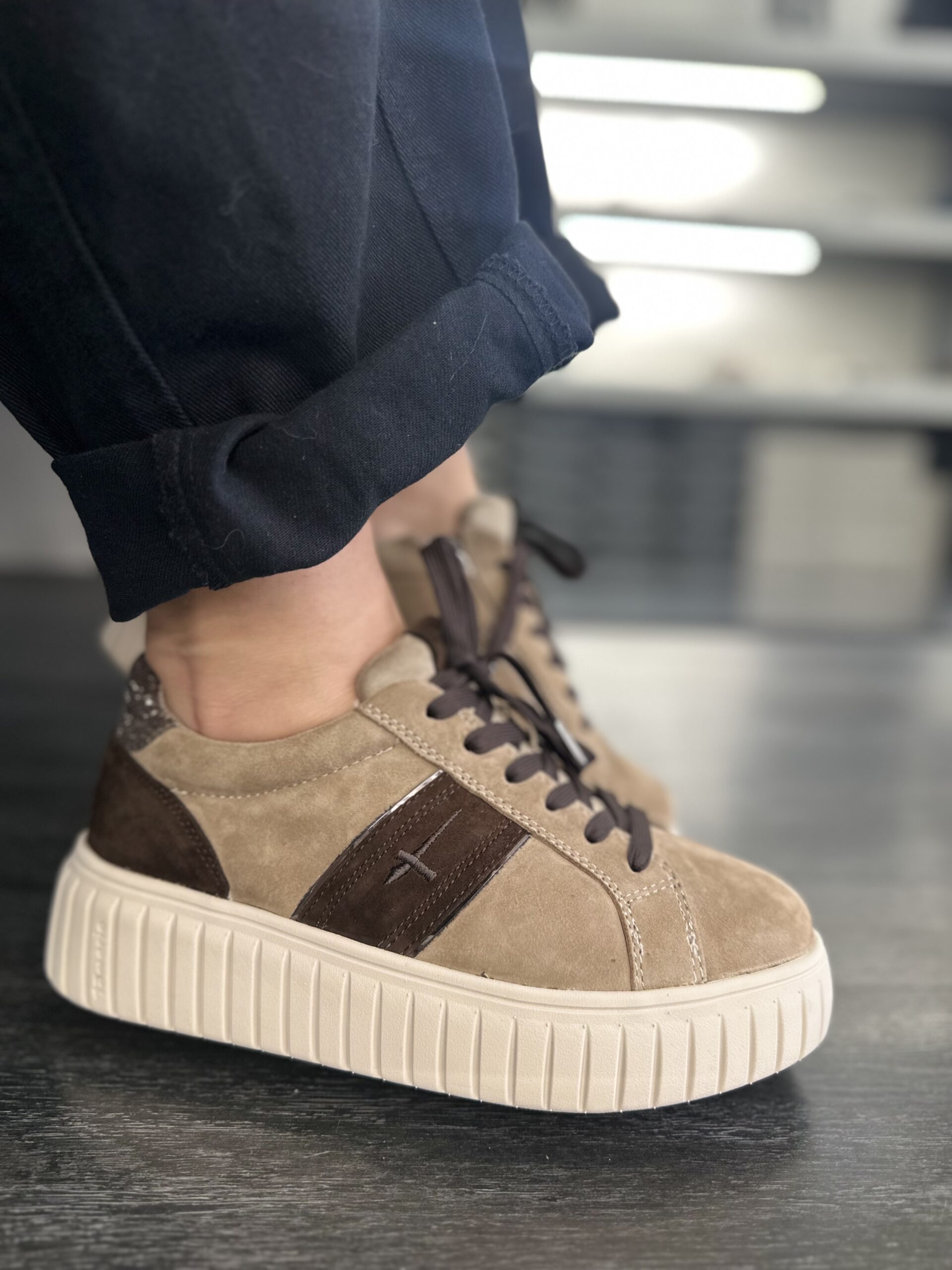 Sneakers taupe Tamaris - immagine 5